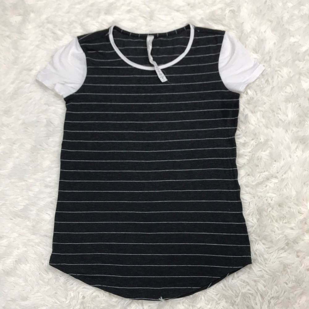 Lululemon Love Crew Short Sleeve Stripe